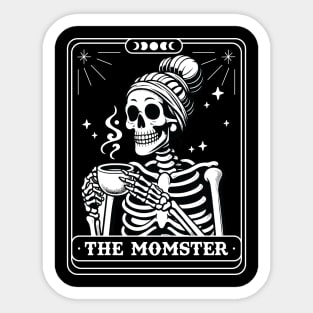 "The Momster" Skeleton Sticker